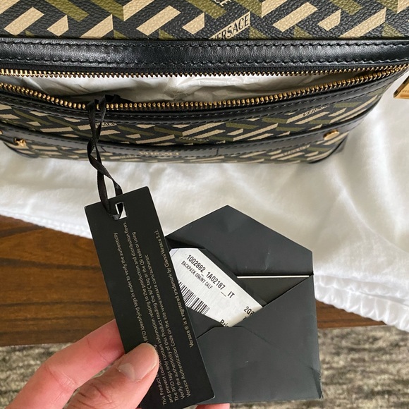 Sold! Versace La Greca Signature Backpack - Picture 9 of 11